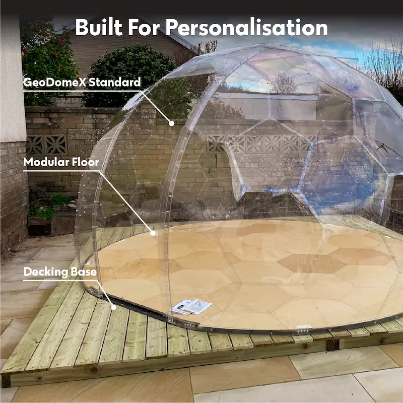 GeoDomeX - All In One Garden Pod
