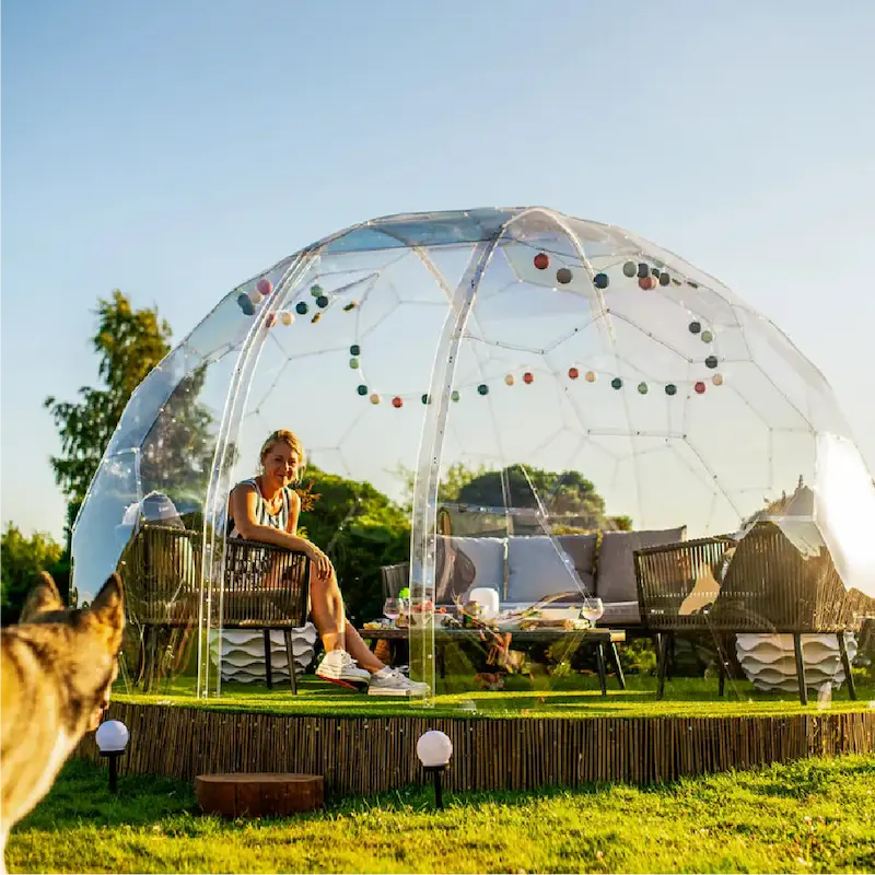 GeoDomeX - All In One Garden Pod